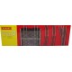 Jouef Hornby R8224 - Coffret de rails D - rails et aiguillages - HO