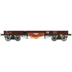 REE WB-395 – Wagon PLAT TP roues pleines SNCF Ep.IIIB - HO