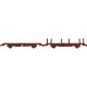REE Modeles WB488 - set de deux wagonnets de draisine plats ep III - HO