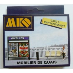 Mobilier de Quai - MKD MK522 - HO