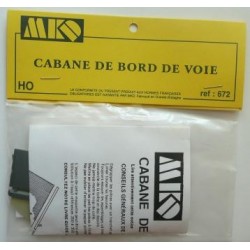 Cabane de bord de voie - MKD MK672 - HO