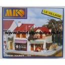 Le village Fleuriste et coiffeur - MKD MK617 - HO